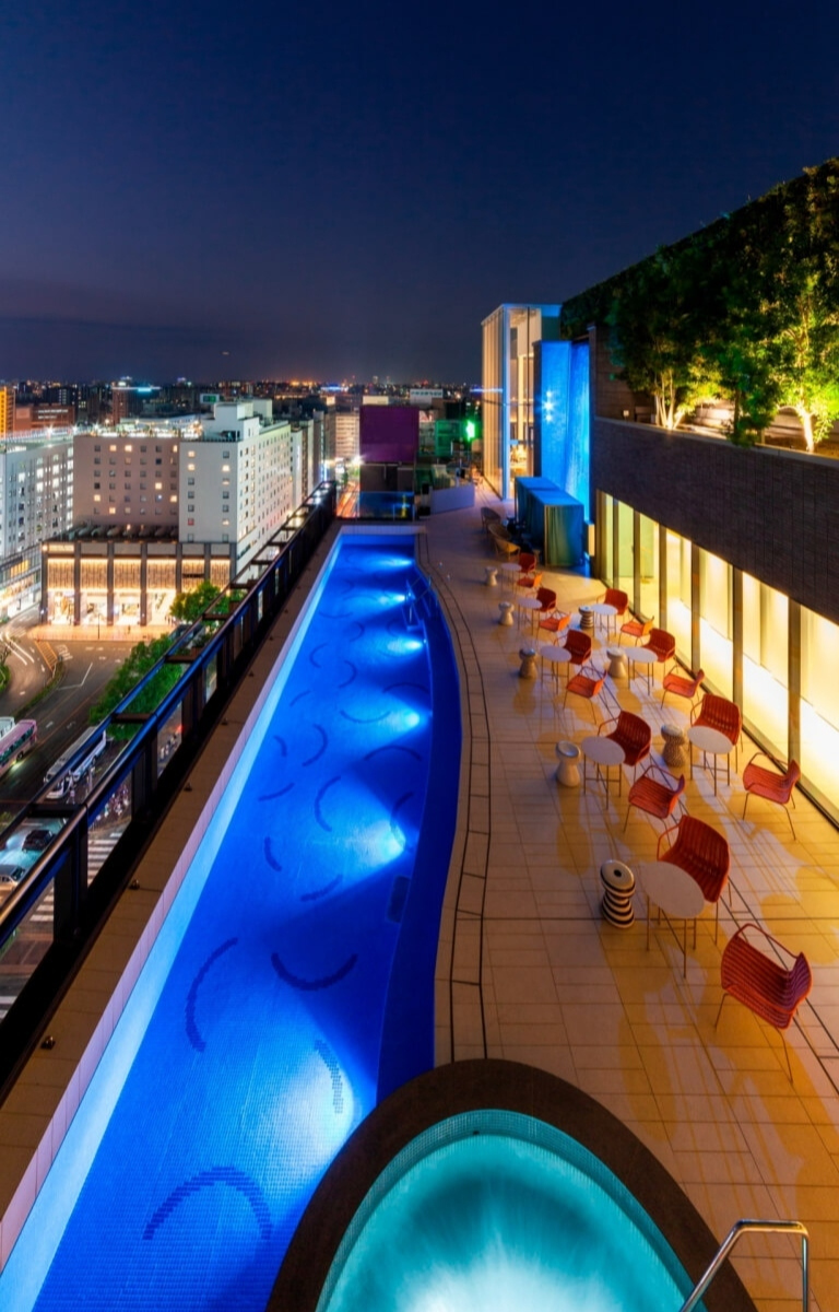 都ホテル博多のプール