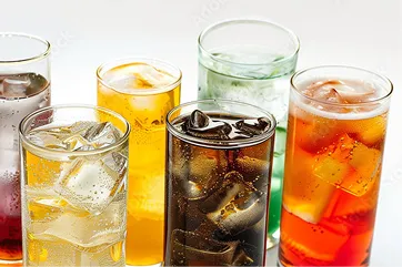 炭酸飲料やお茶、フルーツジュースなどのソフトドリンク