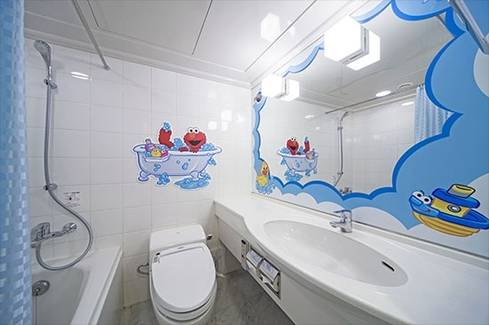 Unit type bathroom