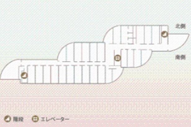 ホテルの間取り図（5～8階）