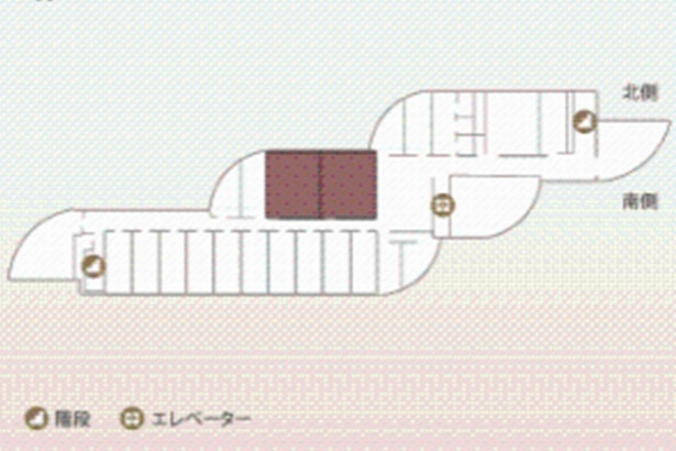 ホテルの間取り図（4階）