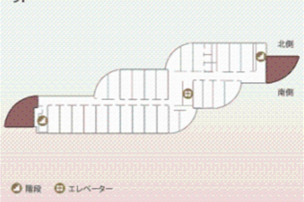 ホテルの間取り図（９階）