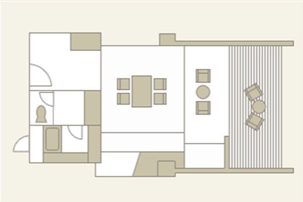 部屋内間取り図