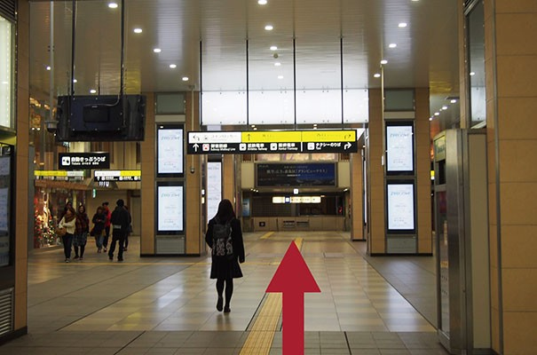 ＪＲ天王寺駅からのアクセス