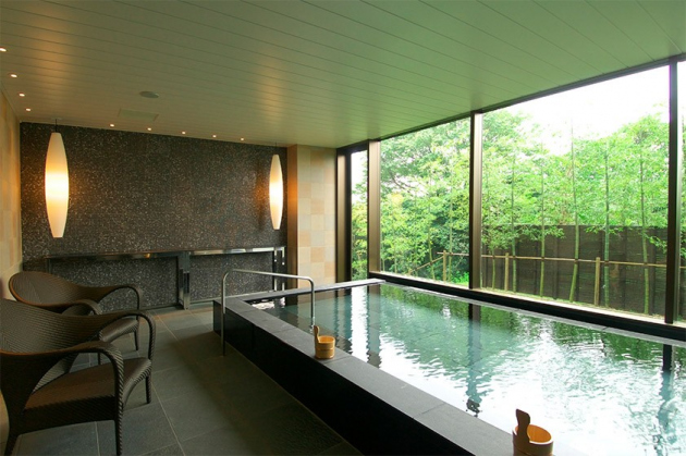 Large communal bath
