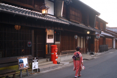 川原町街並