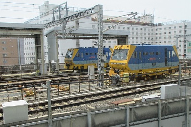 新幹線軌道確認車屋