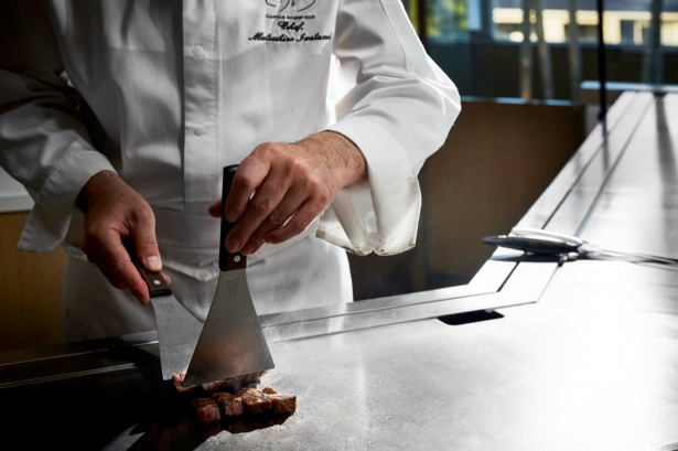 Dominique Bouchet Kyoto Le Teppanyaki（鉄板焼）