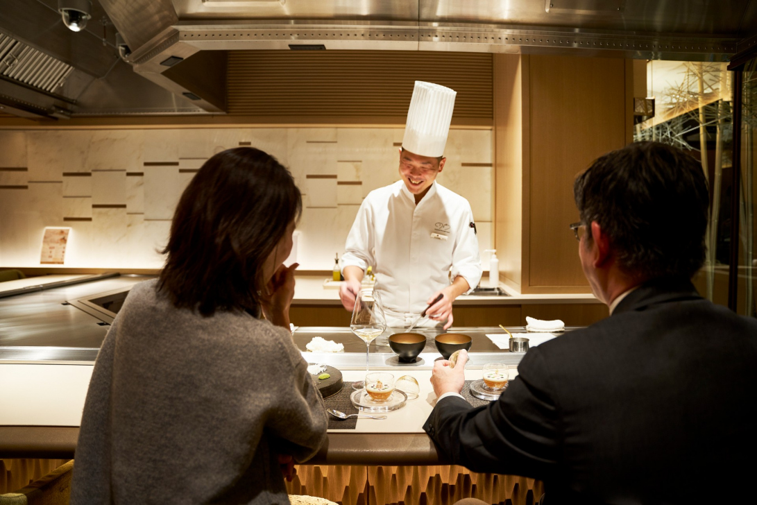 Dominique Bouchet Kyoto"Le Teppanyaki"メニューノエル