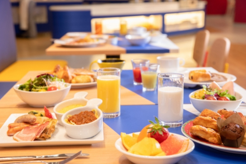 朝食ブッフェ