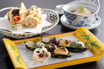 圖片：素食和純素食懷石料理