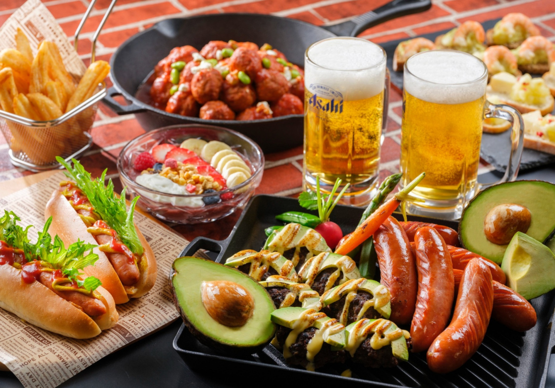 beer garden