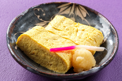 日本料理つのくに：出汁巻き玉子の料理イメージ