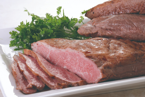 U牛もも肉のローストビーフ