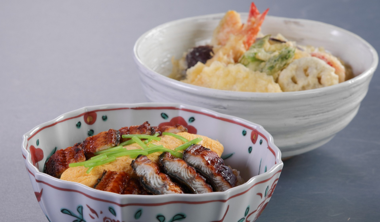 画像：鰻丼・天丼