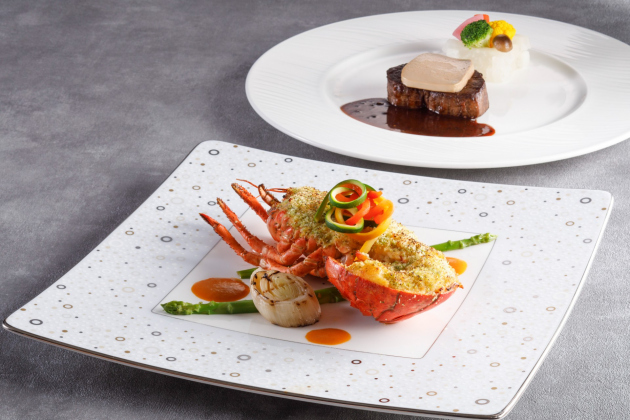 画像：40thプラン料理