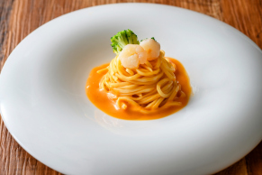 レストラン アゼリア：小海老とブロッコリーのパスタイメージ