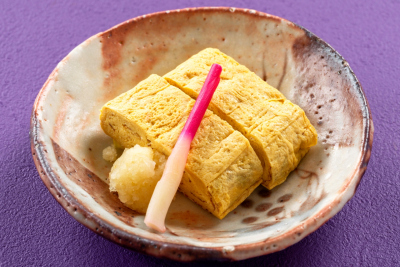 日本料理つのくに：出巻き玉子の料理イメージ