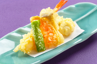 日本料理つのくに：天ぷら盛り合わせの料理イメージ