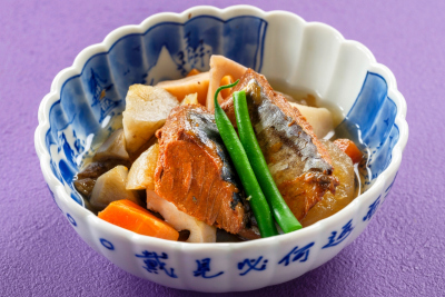 日本料理つのくに：お魚と根菜の煮込み田楽の料理イメージ