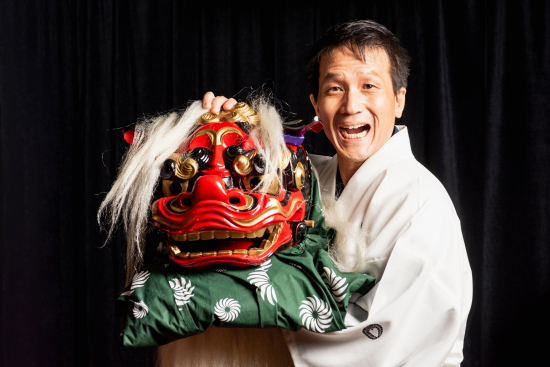 画像：太神楽曲芸師 豊来家幸輝