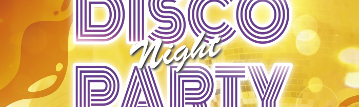 10/25（土）「DISCO NIGHT PARTY」第2弾開催 