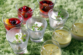 イタリアンブッフェ：グラスデザート