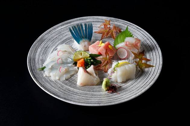 画像：ZK日本料理「五種盛り合わせ」