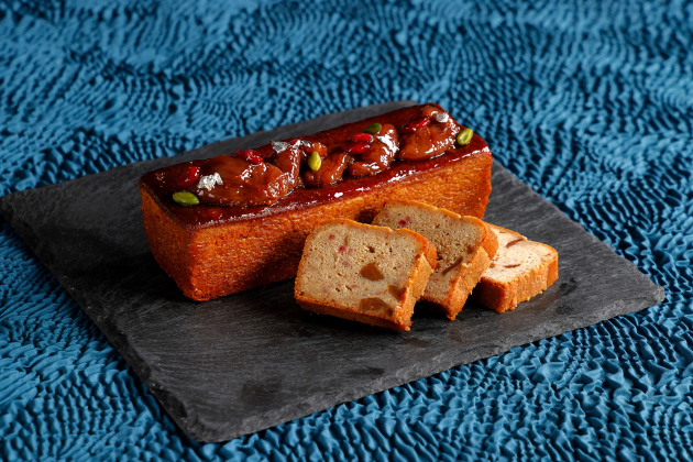 画像：ホテルメイドのパウンドケーキ。「フィグ」