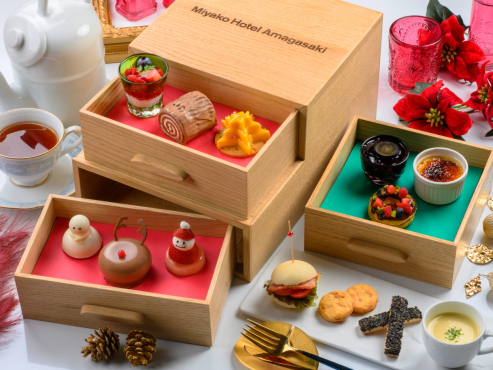 ロビーラウンジ ザ・ラウンジ&ケーキショップ:クリスマスアフタヌーンティーの料理イメージ