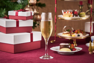 クリスマスアフタヌーンティーシャンパーニュ