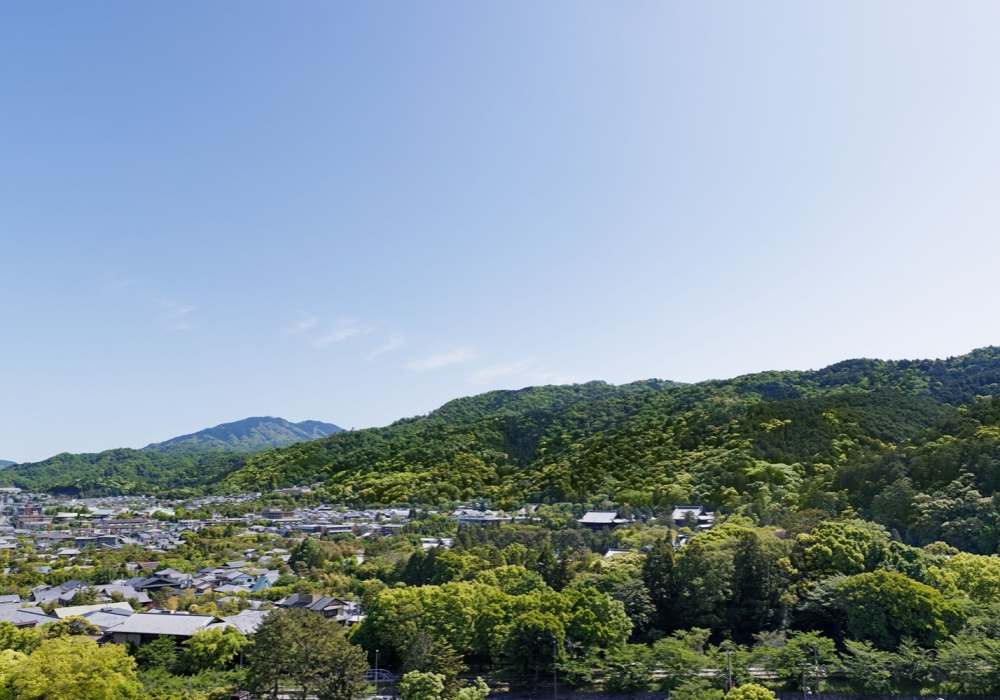 ラグジュアリースイート平安京ビュー 1キングベッド