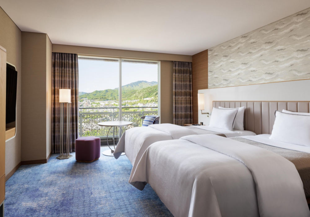 デラックス平安京ビュー ツイン または キング