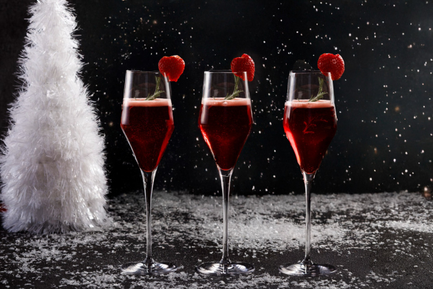 画像：クリスマスカクテル