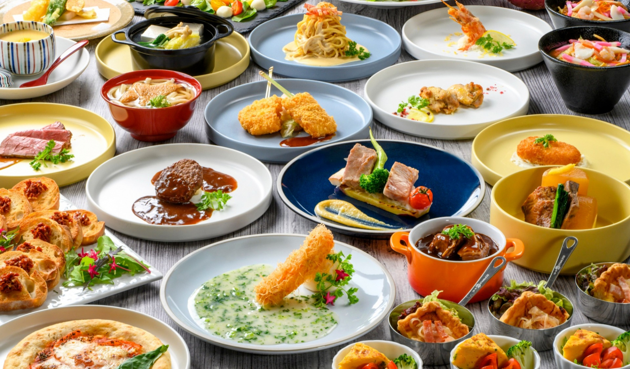 オーダー＆ハーフブッフェイメージ