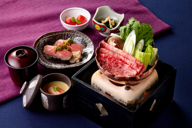 飛騨牛尽くし御膳　イメージ