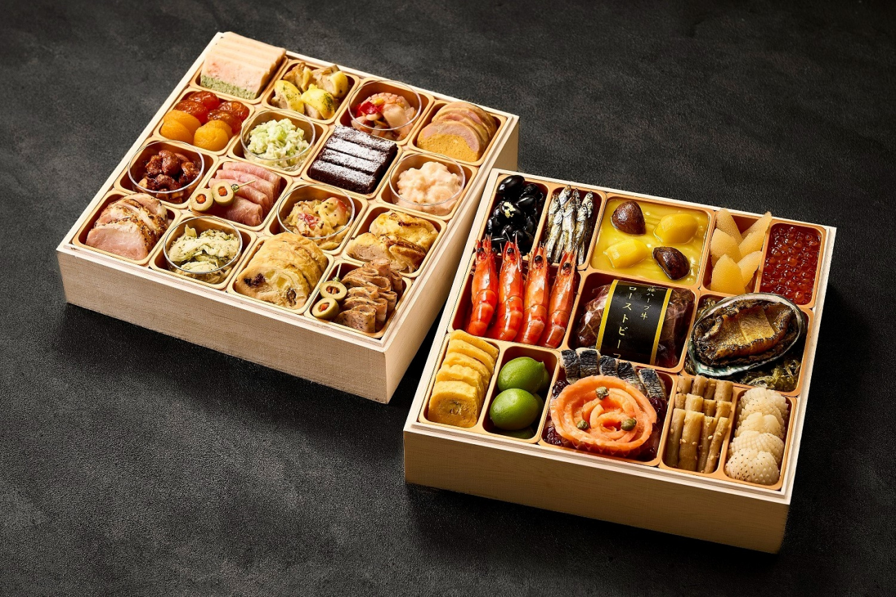 和洋おせち料理二段重