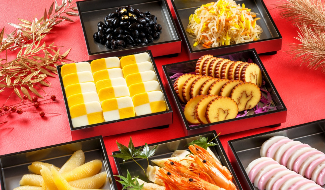 お正月 オーダー＆ハーフブッフェイメージ