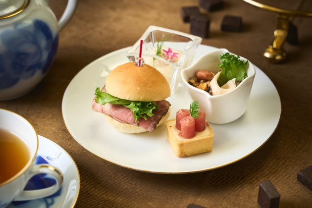 チョコレートアフタヌーンティー下段