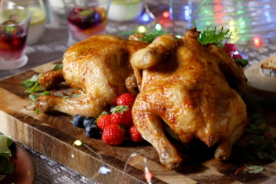 丸鶏のロースト