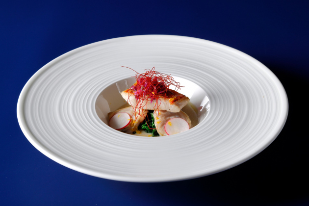 ZK欧風料理 2月「鮮魚と蛤のウミド 柚子風味」