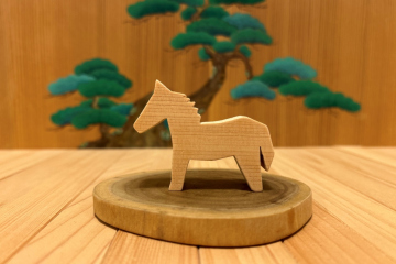 伊勢ひのきのミニ干支づくり