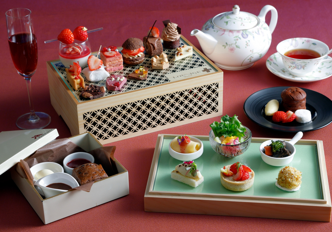 画像：LOUNGE PLUSのアフタヌーンティー