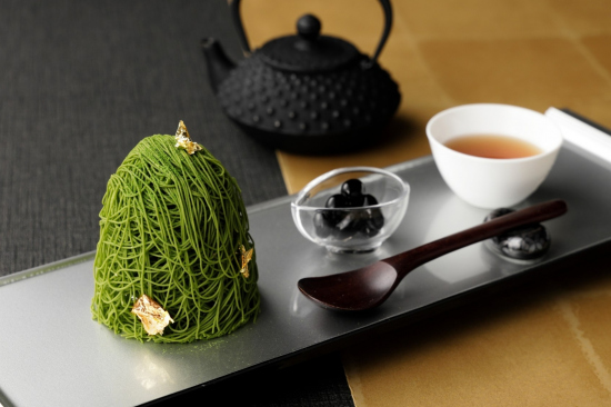 画像：LOUNGE PLUS 「モンブラン テ・ヴェール紅まどんなブロッサム」