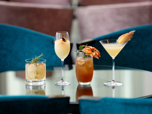 画像：季節のフルーツカクテル～りんご～