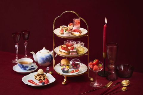 画像：ウェスティン都ホテル京都_いちごアフタヌーンティー