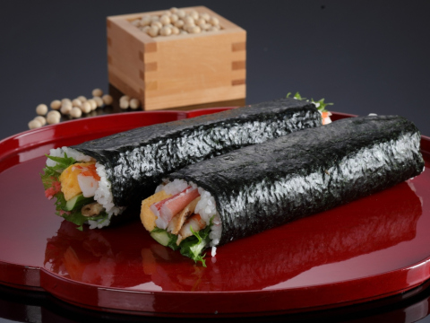Eel pressed sushi