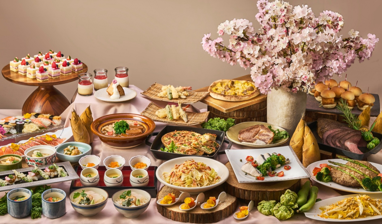 【3月】「京都の春うらら」ブッフェ