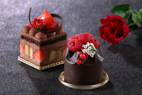 画像：バレンタインスイーツ