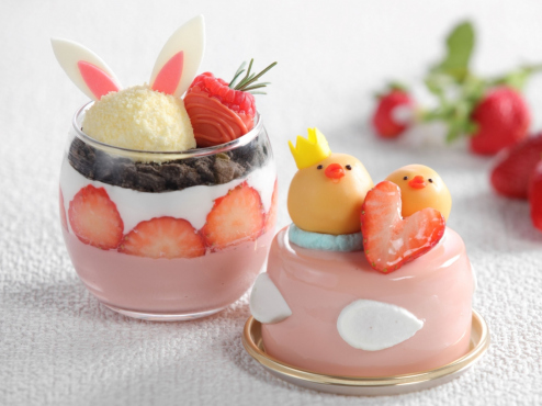 画像：いちご×イースタースイーツ